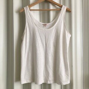 NWOT ESQUALO Linen & Glitter Camisole